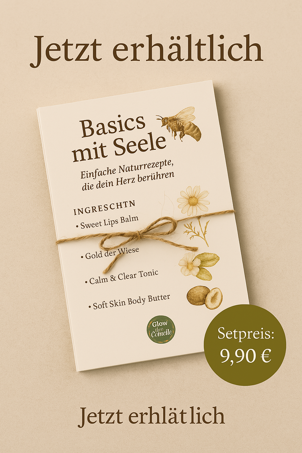 Basics mit Seele – Rezeptkartenset für natürliche Pflege