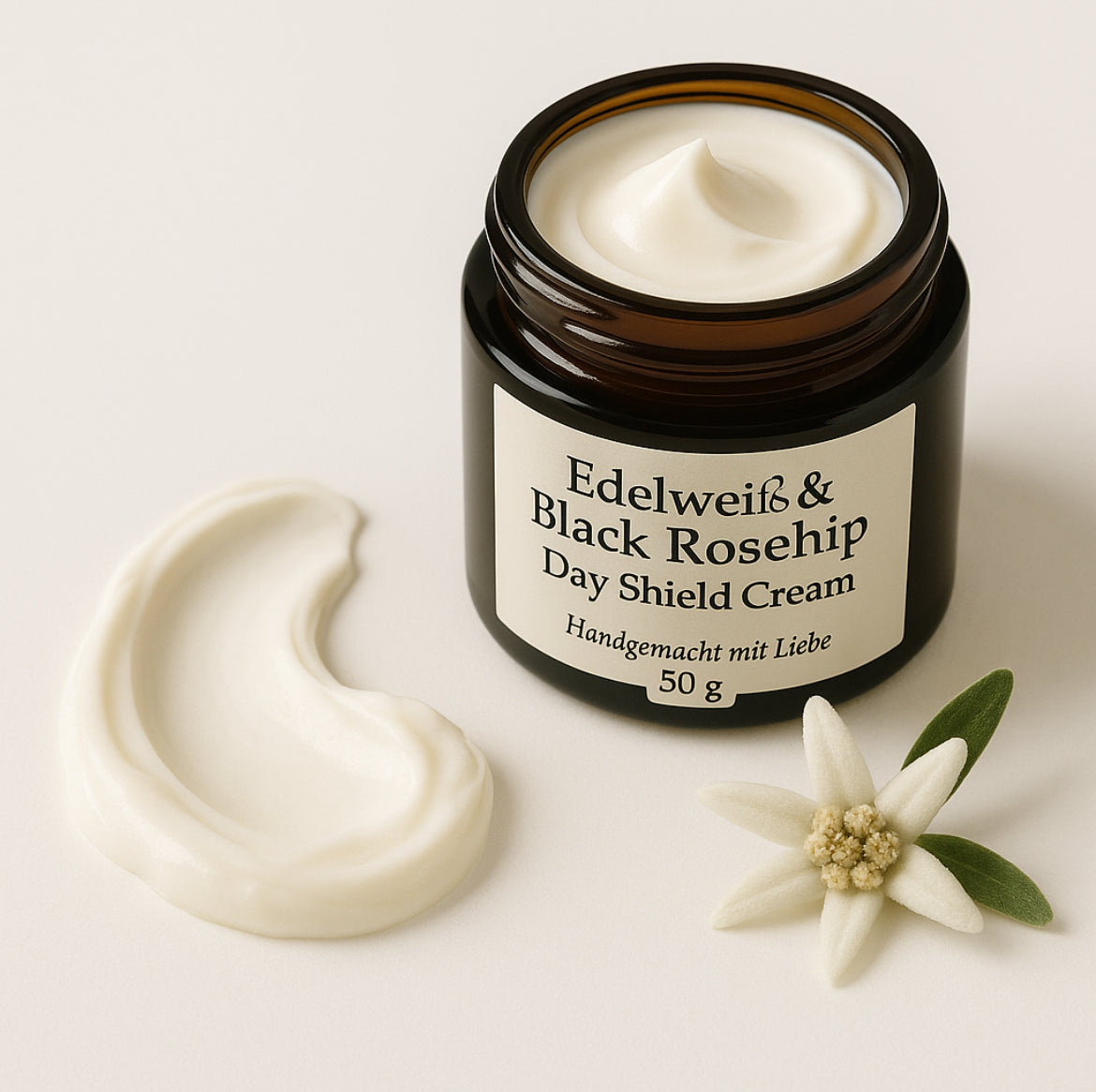 Edelweiß & Black Rosehip Day Shield Cream