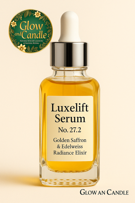 Luxelift Serum No. 27.2 – Golden Saffron & Edelweiss Radiance Elixir