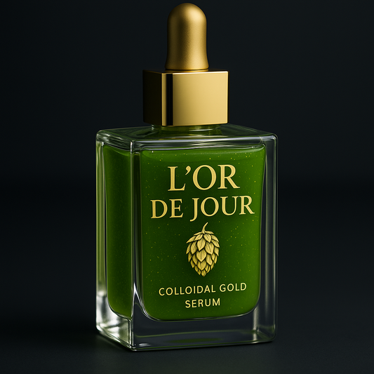 L’Or de Jour – Royal Glow Elixir | Vitamin C Serum mit Hopfensprossen & kolloidalem Gold | 30 ml
