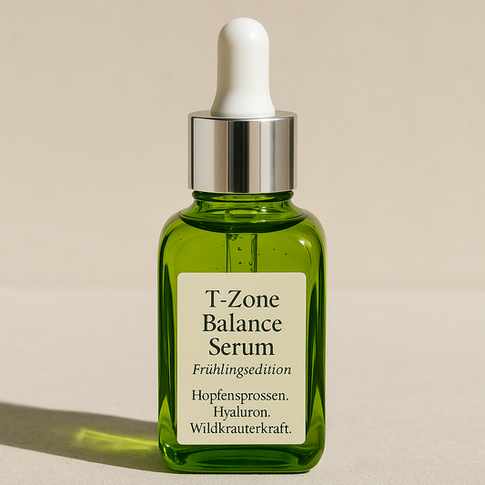 T-Zone Balance Serum – mit PhytoCell-Infusion aus Hopfen & Taubnessel (30 ml)
Naturkosmetik-Serum für fettige Haut, Mischhaut & Unreinheiten